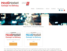 Tablet Screenshot of maas-market.com